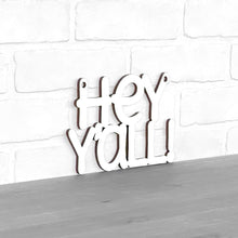 Load image into Gallery viewer, Spunky Fluff Proudly handmade in South Dakota, USA Small / White Hey Y'all