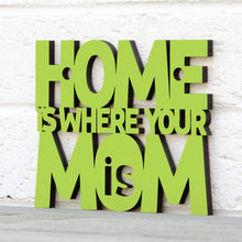 Load image into Gallery viewer, Spunky Fluff Proudly handmade in South Dakota, USA Home Is Where Your Mom Is