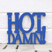 Load image into Gallery viewer, Spunky Fluff Proudly handmade in South Dakota, USA Small / Cobalt Blue Hot Damn!