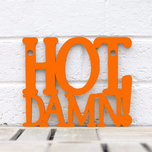 Load image into Gallery viewer, Spunky Fluff Proudly handmade in South Dakota, USA Small / Orange Hot Damn!