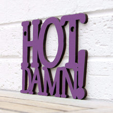 Load image into Gallery viewer, Spunky Fluff Proudly handmade in South Dakota, USA Small / Purple Hot Damn!