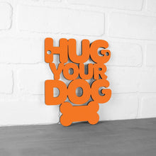 Load image into Gallery viewer, Spunky Fluff Proudly handmade in South Dakota, USA Small / Orange Hug Your Dog