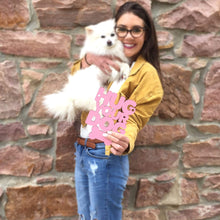 Load image into Gallery viewer, Spunky Fluff Proudly handmade in South Dakota, USA Small / Pink Hug Your Dog