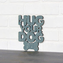Load image into Gallery viewer, Spunky Fluff Proudly handmade in South Dakota, USA Small / Weathered Denim Hug Your Dog