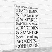 Load image into Gallery viewer, Spunky Fluff Proudly handmade in South Dakota, USA White I am Stronger