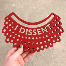 Load image into Gallery viewer, Spunky Fluff Proudly handmade in South Dakota, USA Small / Red I Dissent-RBG
