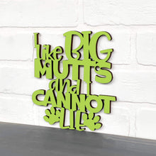 Load image into Gallery viewer, Spunky Fluff Proudly handmade in South Dakota, USA Small / Pear Green I Like Big Mutts and I Cannot Lie