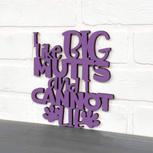 Load image into Gallery viewer, Spunky Fluff Proudly handmade in South Dakota, USA Small / Purple I Like Big Mutts and I Cannot Lie