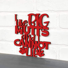 Load image into Gallery viewer, Spunky Fluff Proudly handmade in South Dakota, USA Small / Red I Like Big Mutts and I Cannot Lie