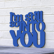 Load image into Gallery viewer, Spunky Fluff Proudly handmade in South Dakota, USA Small / Cobalt Blue I'm Still So Into You