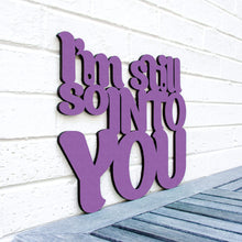 Load image into Gallery viewer, Spunky Fluff Proudly handmade in South Dakota, USA Small / Purple I'm Still So Into You