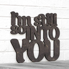 Load image into Gallery viewer, Spunky Fluff Proudly handmade in South Dakota, USA Small / Weathered Ebony I'm Still So Into You