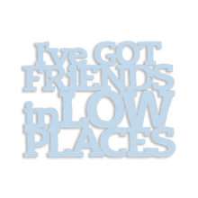 Load image into Gallery viewer, Spunky Fluff Proudly handmade in South Dakota, USA Medium / Powder I've Got Friends in Low Places