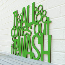 Load image into Gallery viewer, Spunky Fluff Proudly handmade in South Dakota, USA Medium / Grass Green It All Comes Out In The Wash