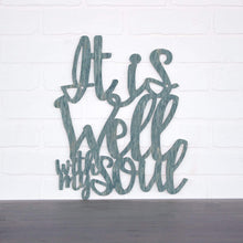 Load image into Gallery viewer, Spunky Fluff Proudly handmade in South Dakota, USA It Is Well With My Soul