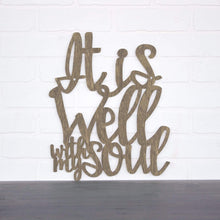 Load image into Gallery viewer, Spunky Fluff Proudly handmade in South Dakota, USA It Is Well With My Soul