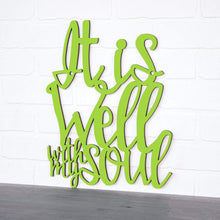 Load image into Gallery viewer, Spunky Fluff Proudly handmade in South Dakota, USA It Is Well With My Soul