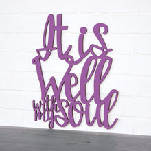 Load image into Gallery viewer, Spunky Fluff Proudly handmade in South Dakota, USA It Is Well With My Soul