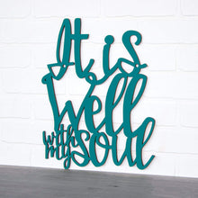 Load image into Gallery viewer, Spunky Fluff Proudly handmade in South Dakota, USA It Is Well With My Soul