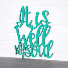 Load image into Gallery viewer, Spunky Fluff Proudly handmade in South Dakota, USA It Is Well With My Soul