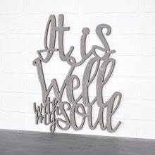 Load image into Gallery viewer, Spunky Fluff Proudly handmade in South Dakota, USA It Is Well With My Soul