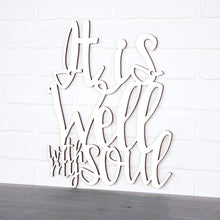 Load image into Gallery viewer, Spunky Fluff Proudly handmade in South Dakota, USA It Is Well With My Soul