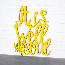 Load image into Gallery viewer, Spunky Fluff Proudly handmade in South Dakota, USA It Is Well With My Soul