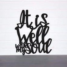 Load image into Gallery viewer, Spunky Fluff Proudly handmade in South Dakota, USA It Is Well With My Soul