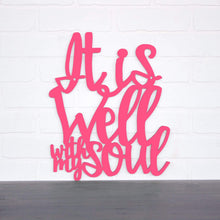 Load image into Gallery viewer, Spunky Fluff Proudly handmade in South Dakota, USA It Is Well With My Soul