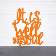 Load image into Gallery viewer, Spunky Fluff Proudly handmade in South Dakota, USA It Is Well With My Soul