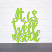 Load image into Gallery viewer, Spunky Fluff Proudly handmade in South Dakota, USA It Is Well With My Soul