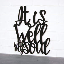 Load image into Gallery viewer, Spunky Fluff Proudly handmade in South Dakota, USA It Is Well With My Soul