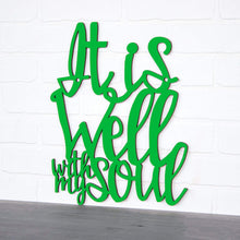 Load image into Gallery viewer, Spunky Fluff Proudly handmade in South Dakota, USA It Is Well With My Soul