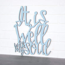 Load image into Gallery viewer, Spunky Fluff Proudly handmade in South Dakota, USA It Is Well With My Soul