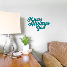 Load image into Gallery viewer, Spunky Fluff Proudly handmade in South Dakota, USA Small / Teal It Was Always You