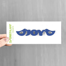 Load image into Gallery viewer, Spunky Fluff Proudly handmade in South Dakota, USA Joy-Tiny Word Magnet