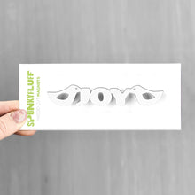 Load image into Gallery viewer, Spunky Fluff Proudly handmade in South Dakota, USA White Joy-Tiny Word Magnet