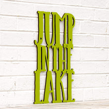 Load image into Gallery viewer, Spunky Fluff Proudly handmade in South Dakota, USA Medium / Pear Green Jump in the Lake