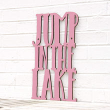 Load image into Gallery viewer, Spunky Fluff Proudly handmade in South Dakota, USA Medium / Pink Jump in the Lake