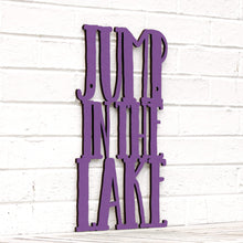 Load image into Gallery viewer, Spunky Fluff Proudly handmade in South Dakota, USA Medium / Purple Jump in the Lake
