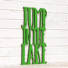 Load image into Gallery viewer, Spunky Fluff Proudly handmade in South Dakota, USA Jump in the Lake