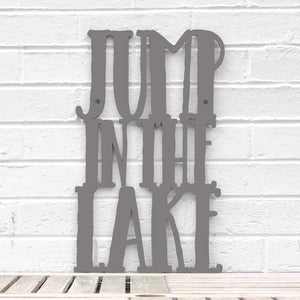 Spunky Fluff Proudly handmade in South Dakota, USA Jump in the Lake