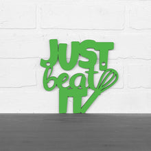 Load image into Gallery viewer, Spunky Fluff Proudly handmade in South Dakota, USA Medium / Grass Green Just Beat It