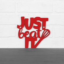 Load image into Gallery viewer, Spunky Fluff Proudly handmade in South Dakota, USA Small / Red Just Beat It
