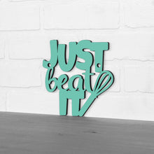 Load image into Gallery viewer, Spunky Fluff Proudly handmade in South Dakota, USA Small / Turquoise Just Beat It