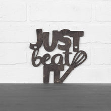 Load image into Gallery viewer, Spunky Fluff Proudly handmade in South Dakota, USA Small / Weathered Ebony Just Beat It