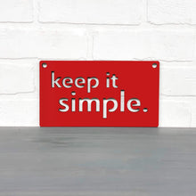 Load image into Gallery viewer, Spunky Fluff Proudly handmade in South Dakota, USA Small / Red Keep It Simple