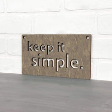 Load image into Gallery viewer, Spunky Fluff Proudly handmade in South Dakota, USA Small / Weathered Brown Keep It Simple