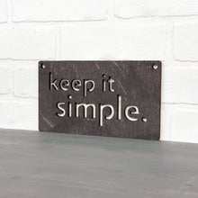 Load image into Gallery viewer, Spunky Fluff Proudly handmade in South Dakota, USA Small / Weathered Ebony Keep It Simple