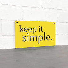 Load image into Gallery viewer, Spunky Fluff Proudly handmade in South Dakota, USA Small / Yellow Keep It Simple